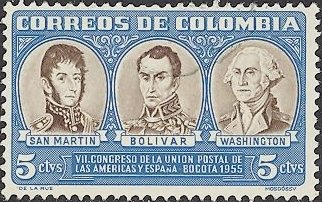 San Martin, Bolivar and Washington