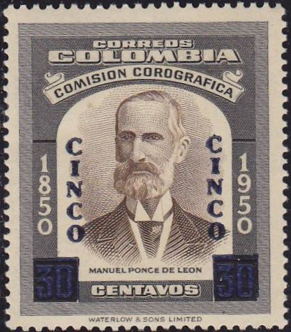 Mi.Nr:664(Cinco of 30Cent)