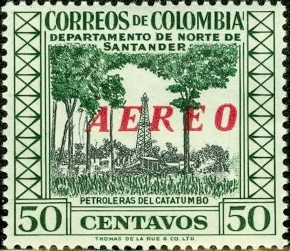 Oil production-overprint