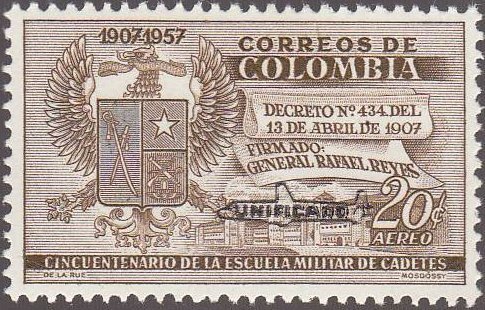 Mi.Nr.:813 with Overprint
