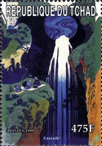 Stamp, Hokusai - Japex '99, Cinderellas,  , Paintings