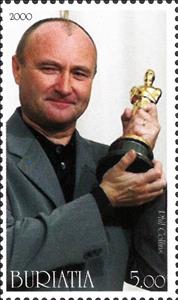 Stamp, Phil Collins, Cinderellas,  , Actors, Famous People