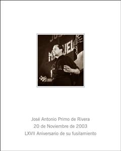Souvenir Sheet, José Antonio Primo de Rivera, Cinderellas,  , Politics