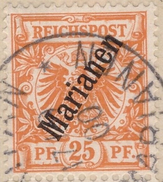 overprint on Reichpost