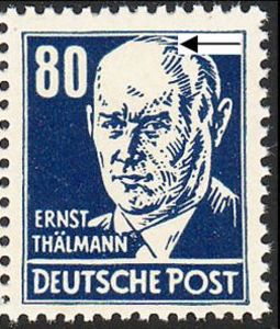 Stamp, Thälmann, Germany, Democratic Republic,  