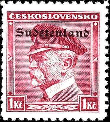 Overprint on Masaryk