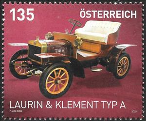 Stamp, Laurin & Klement Typ A, Austria,  , Cars, Vehicles