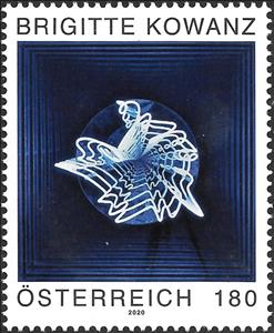 Stamp, Opportunity, by Brigitte Kowanz, Austria,  , Art