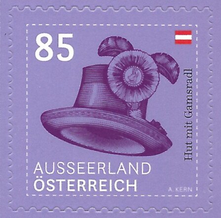 Hat with Chamois Wheel (Ausseerland, Styria)