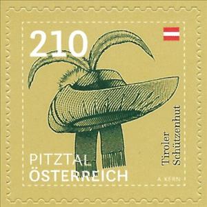 Stamp, Gunman Hat (Pitztal, Tyrol), Austria,  , Headgear, Suits and Costumes