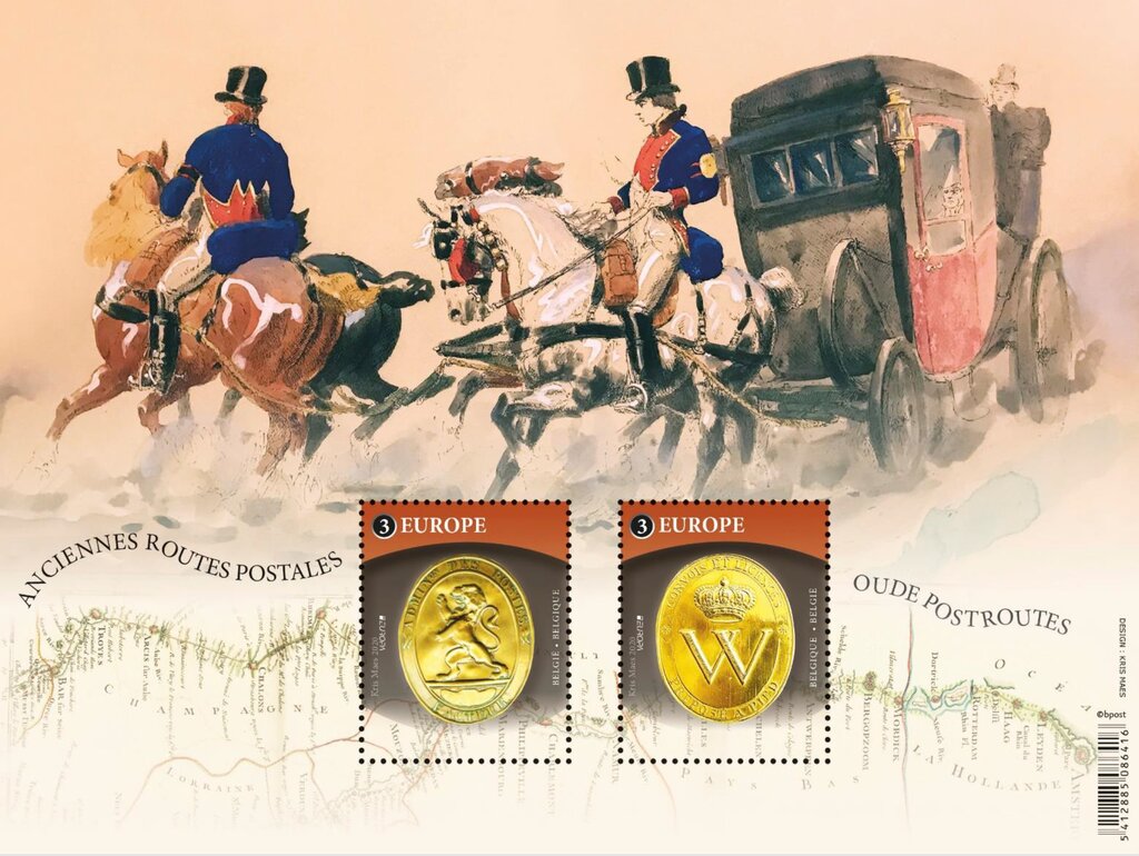 Europa (C.E.P.T.) 2020 - Ancient Postal Routes