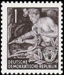 Stamp, Hauer, Germany, Democratic Republic,  