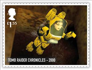 Stamp, Tomb Raider Chronicles, United Kingdom of Great Britain & Northern Ireland,  , Video Games