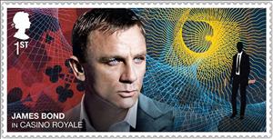 Stamp, Daniel Craig in "Casino Royale", United Kingdom of Great Britain & Northern Ireland,  , Actors, Famous People, film