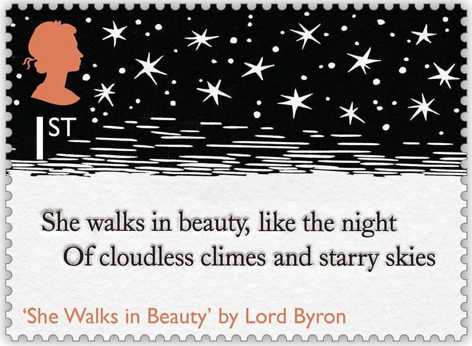Lord Byron "She Walks In Beauty"