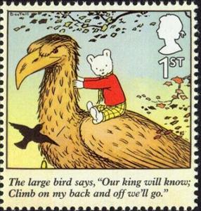 Stamp, The large bird..., United Kingdom of Great Britain & Northern Ireland,  , Cartoons