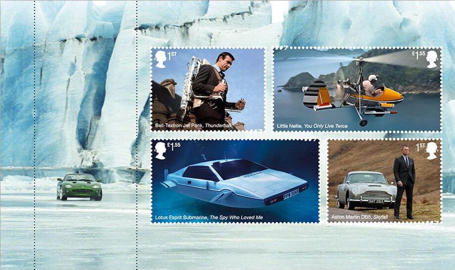 James Bond (Prestige Booklet Pane)