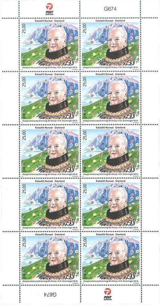 80th Birthday of Queen Margrethe II