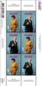 Mini Sheet, 75th Anniversary of Liberation of Netherlands : Born Free, Netherlands,  , Second World War