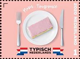 Stamp, Tompouce (Pastry), Netherlands,  , Food, Gastronomy