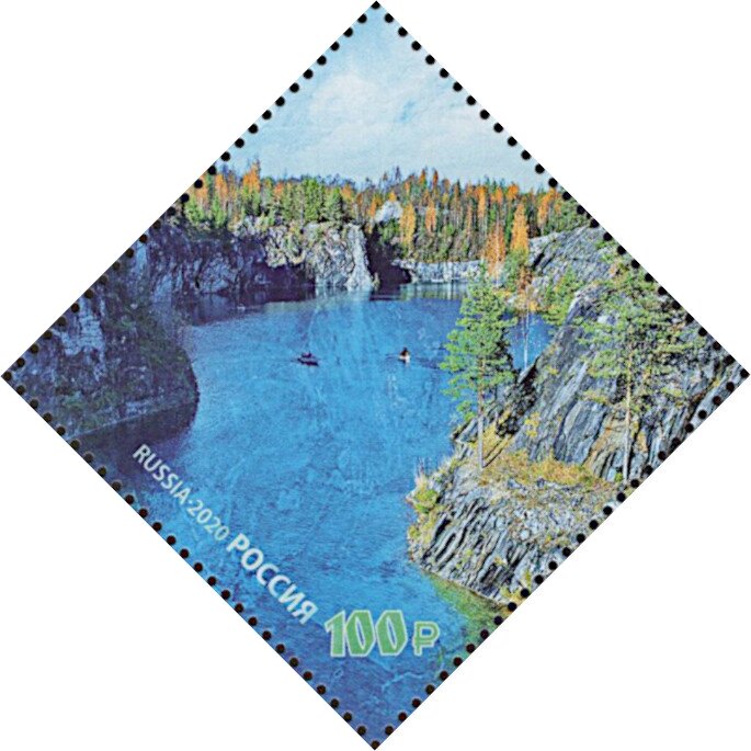 Ruskeala Mountain Park, Karelia