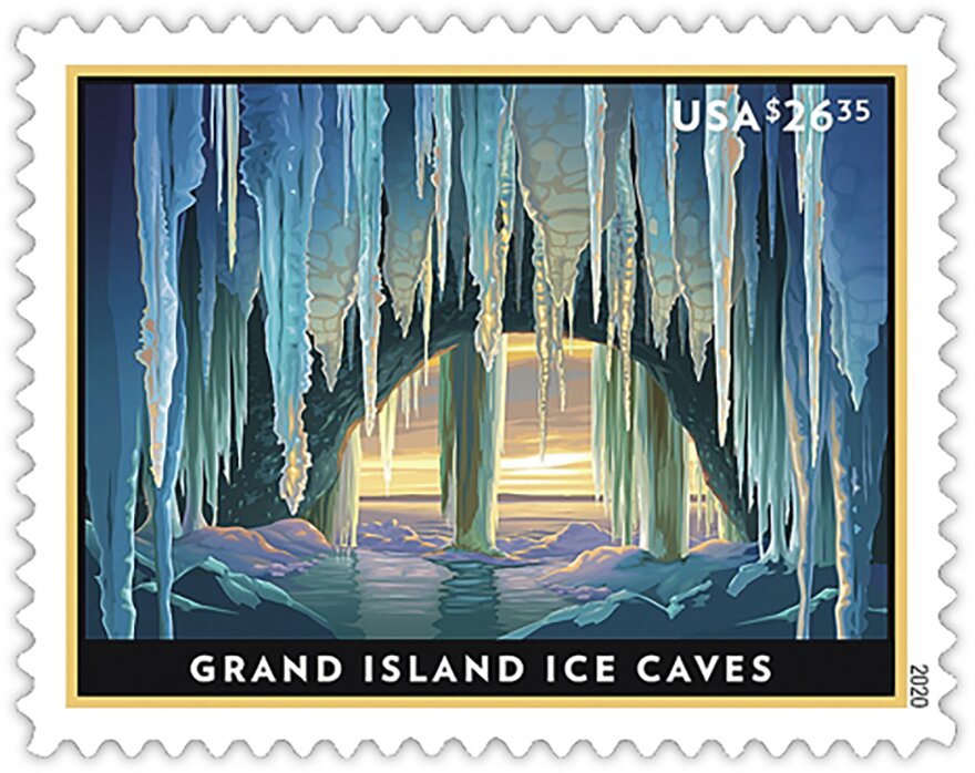 Grand Island Ice Caves, Michigan