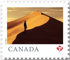 Stamp, Athabasca Sand Dunes Provincial Park, Saskatchewan, Canada,  , Landscapes
