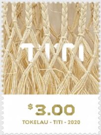 Stamp, Titi, Tokelau,  , Textile