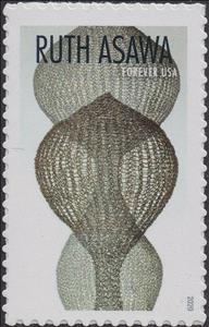 Stamp, Artwork by Ruth Asawa, United States of America,  , Art