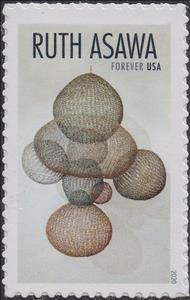 Stamp, Artwork by Ruth Asawa, United States of America,  , Art
