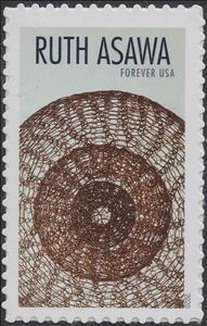 Stamp, Artwork by Ruth Asawa, United States of America,  , Art