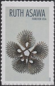 Stamp, Artwork by Ruth Asawa, United States of America,  , Art