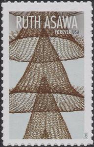 Stamp, Artwork by Ruth Asawa, United States of America,  , Art