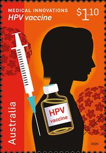 Stamp, HPV Vaccine, Australia,  , Medical Science