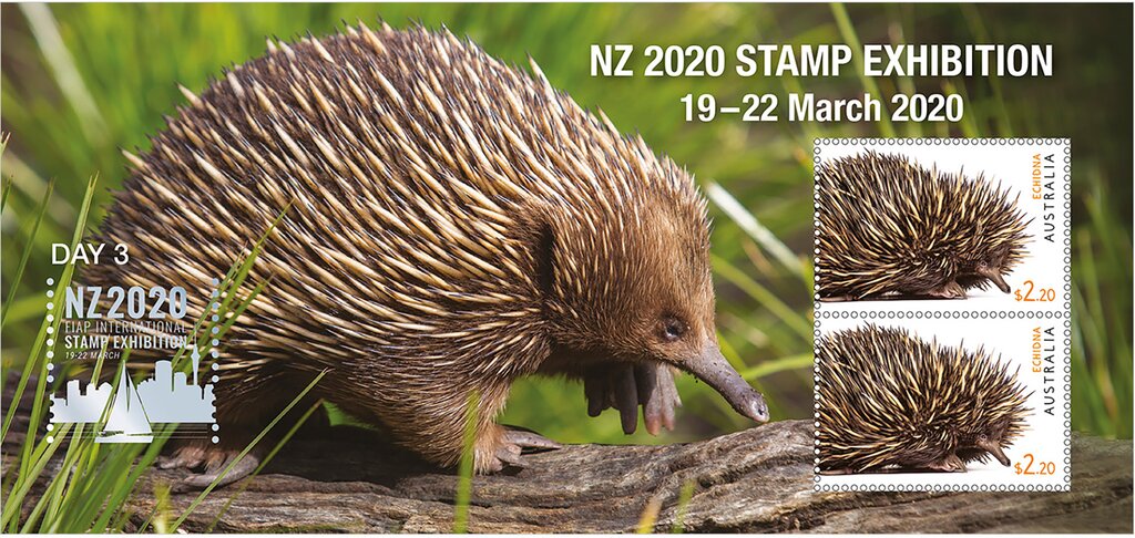 New Zealand 2020 Philatelic Exhibition - Echidna
