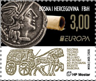 Roman Postal Route and Roman Coin