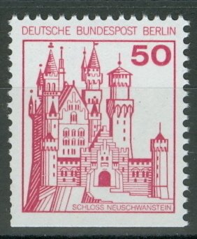 Stamp, Neuschwanstein, Berlin,  