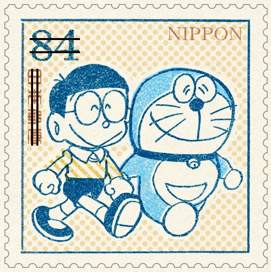 Doraemon and Nobita walking alongside each other