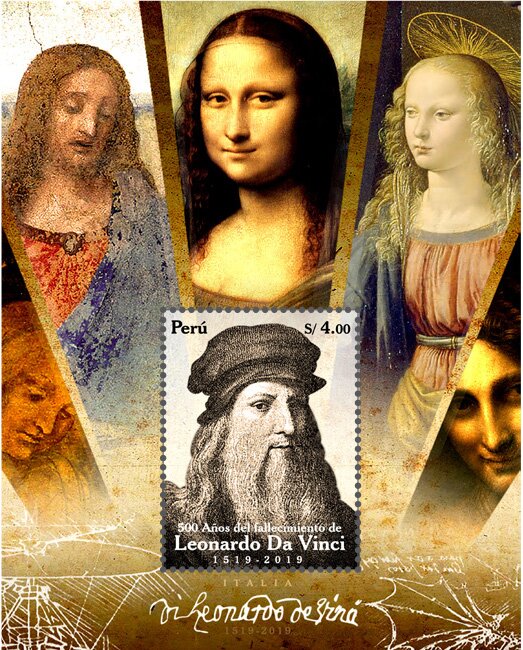 500th Anniversary of Death of Leonardo da Vinci