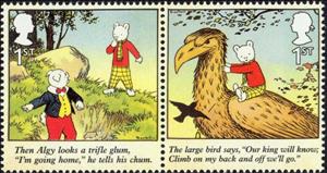 Se-tenant, Rupert and the Mare’s Nest, United Kingdom of Great Britain & Northern Ireland,  , Cartoons