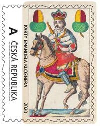 Historické karty - Žaludský král