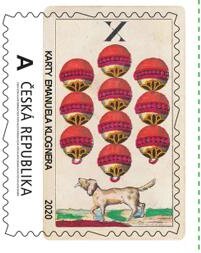 Historické karty - Kulová desítka