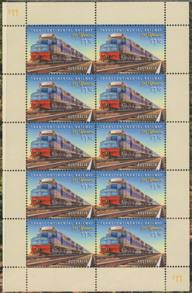 50th Anniversary of Australian Transcontinental Railway