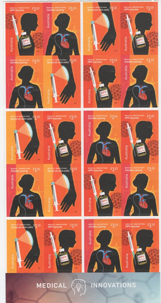 Medical Innovations (20*$1.10) s/a booklet