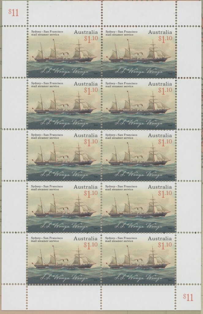 150th Anniversary of Sydney-San Francisco Mail Steamer