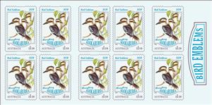Booklet, Kookaburra s/a booklet, Australia,  , Animals (Fauna), Birds