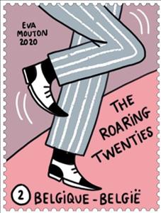 Stamp, Jazz Music, Belgium,  , Music