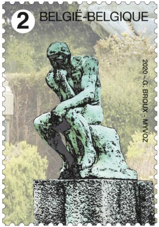 Remarkable Cemetery Sculpture - Laeken