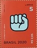 Letter S in Brazilian Sign Language