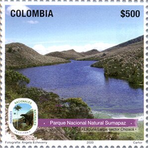 Lake in Chizaca Sector, Sumapaz National Natural Park
